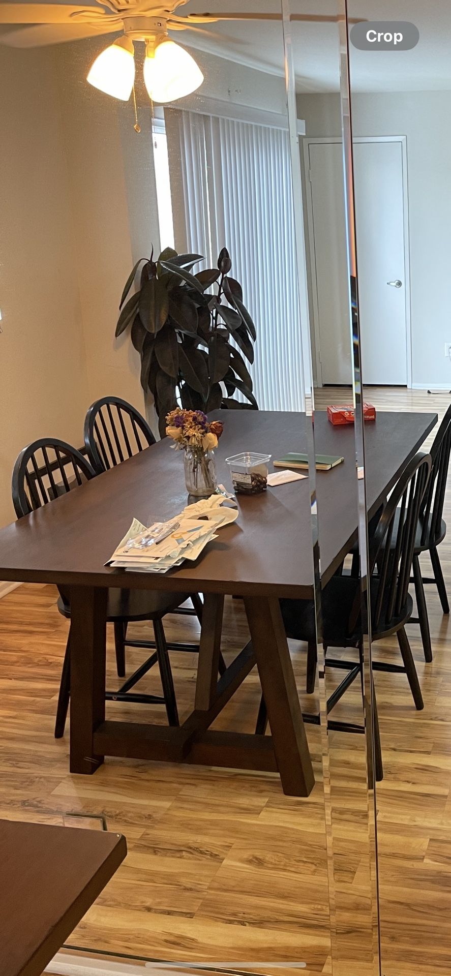 Wood Table And Chairs