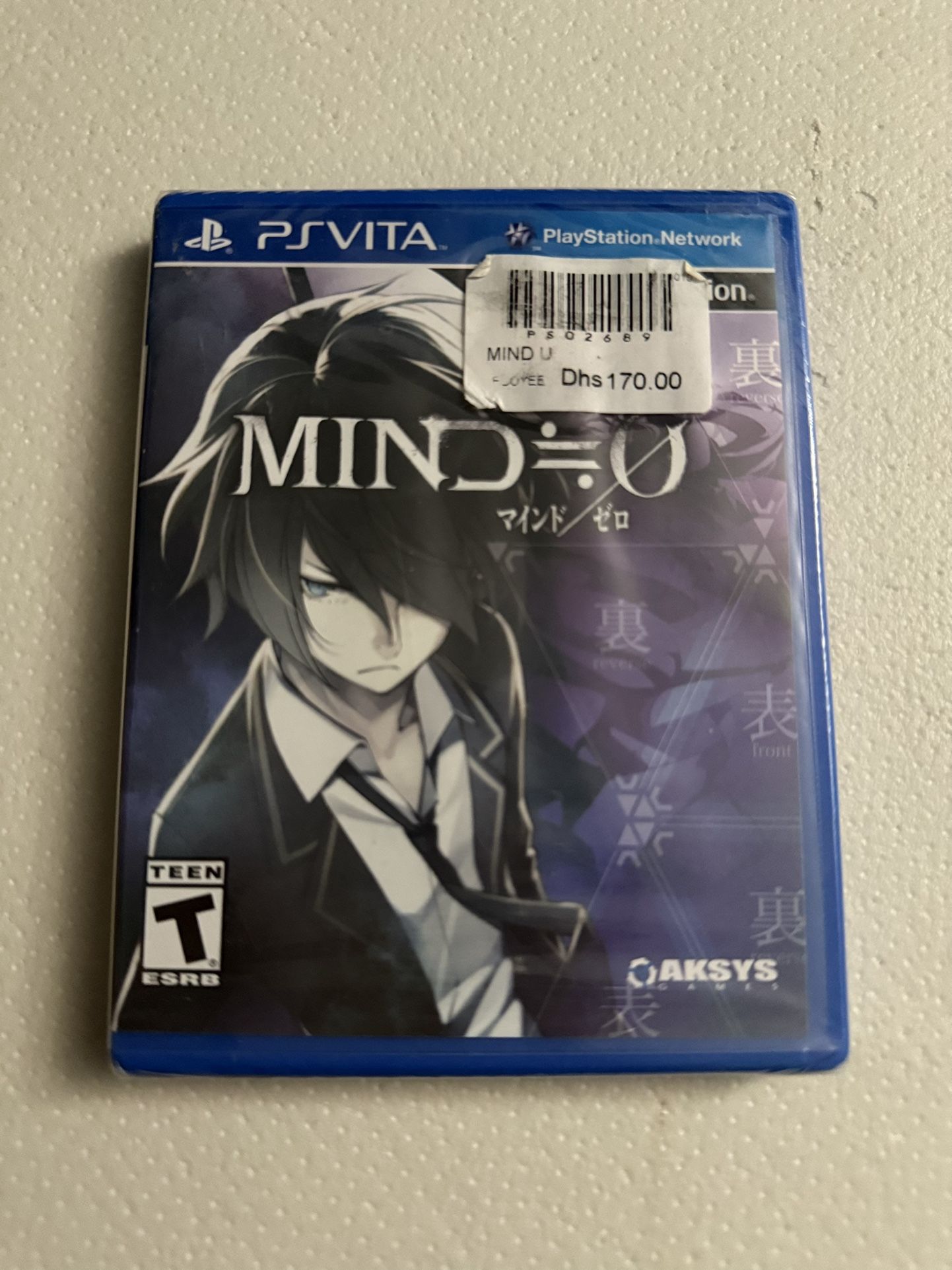 NEW Mind Zero Sony PlayStation PS Vita Sealed Sell/Trade