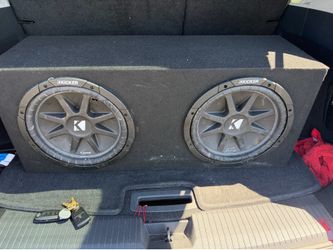 Kicker subwoofer