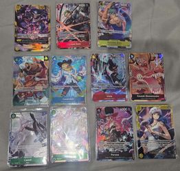 One piece singles/raw cards