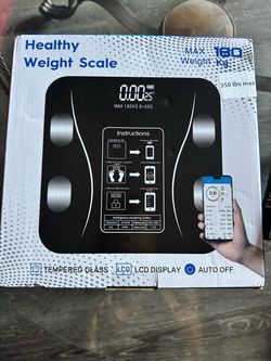 Healthy Weight Scale with Bluetooth App