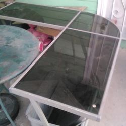 Nice Glass Corner Table 