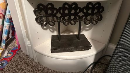 Brown metal decorative piece