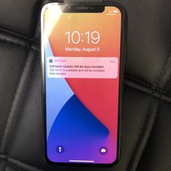 IPhone X  T-Mobile Sprint Metro 64 GB Great Condition 