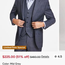 Micheal Kors Suit 54 Reg 