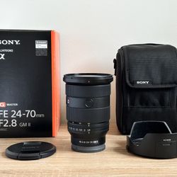 Sony FE 24-70mm f/2.8 GM II Lens NMIB Sony E