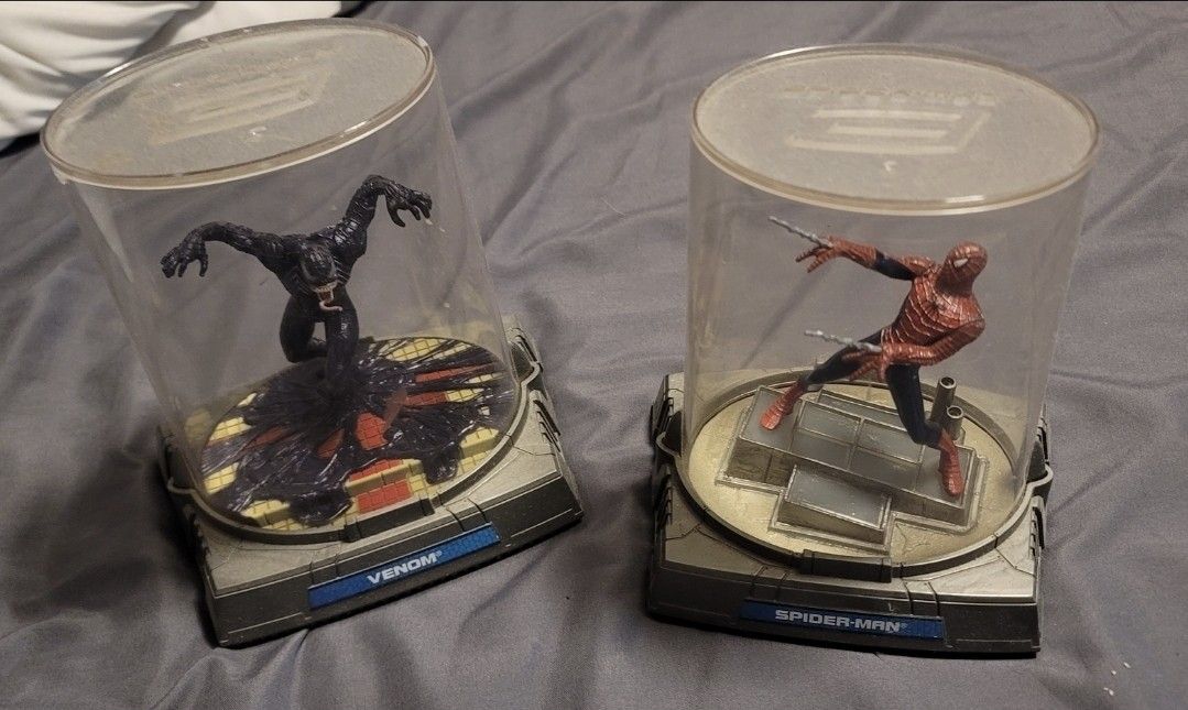 2007 Hasbro Marvel 3 Titanium Diecast figures