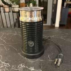 Brand New, Never Used, Nespresso Aeroccino 3 Milk Frother, Black