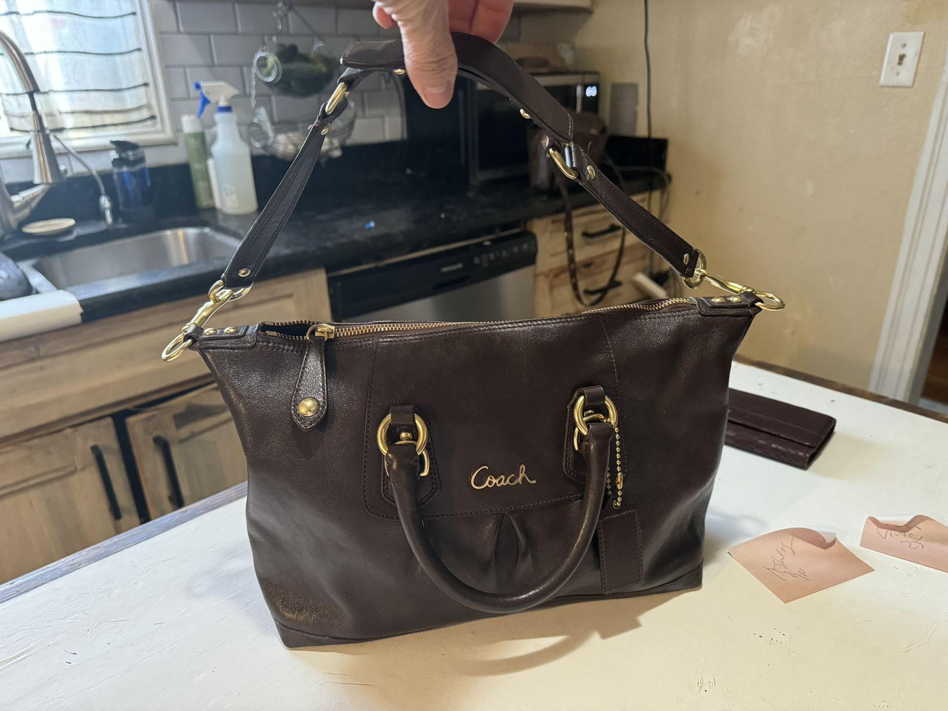 Coach Ashley Brown Purse,All Products : American Fashion Style Bags On Sale