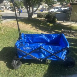 Creative Outdoors 120 lb. Capacity All-Terrain Folding Wagon