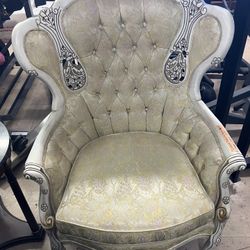 Vintage French Provincial Parlor Chair