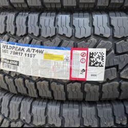 265/70r17 TIRE FALKEN WILDPEAK A/T 4W