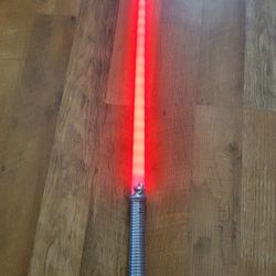 Led Light Up Space Sword Lightsaber Plastic Toy Lights Up NO SOUND Starwars 