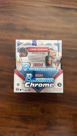 2024 Bowman Chrome Baseball Hobby Box
