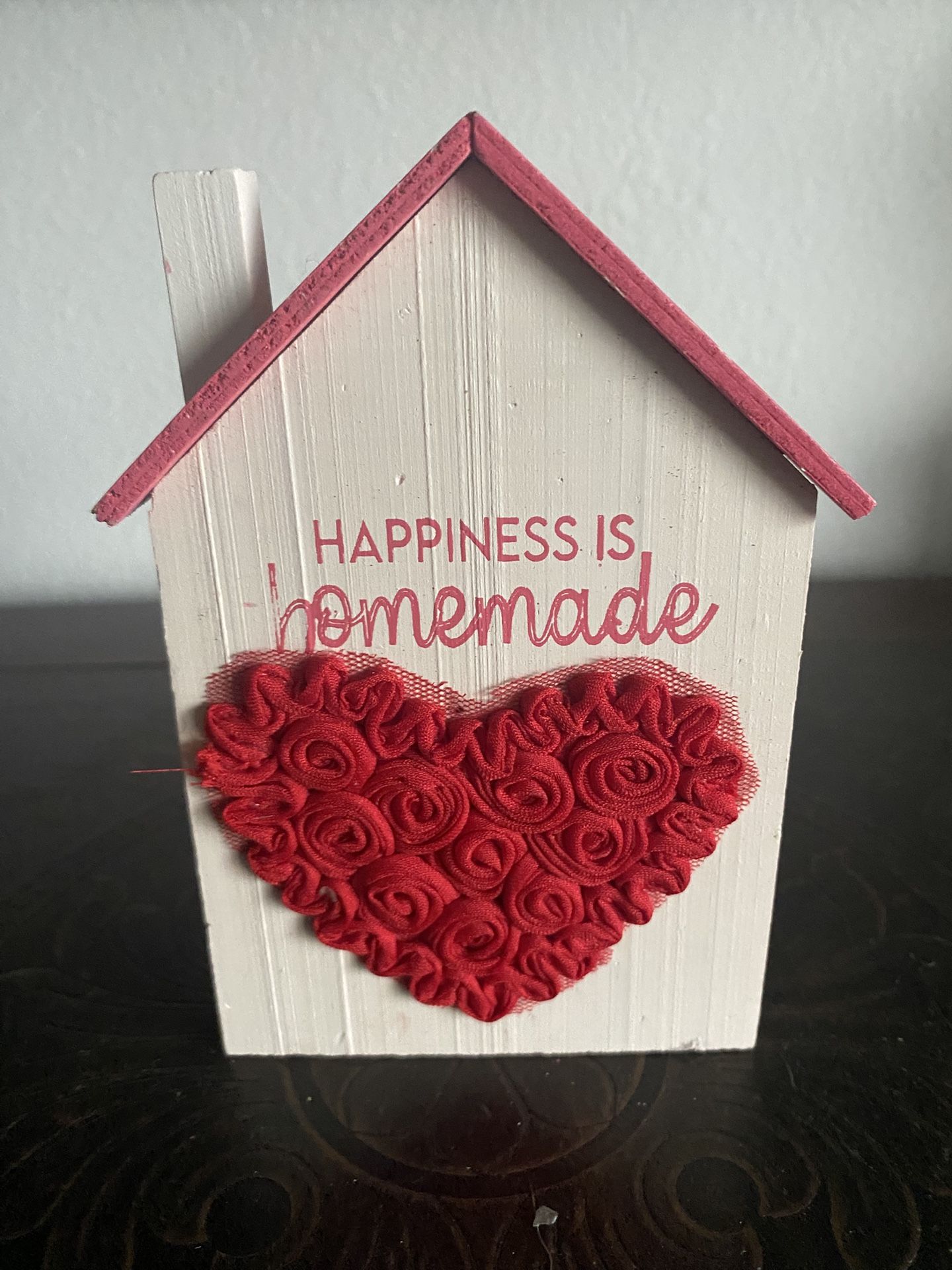Happiness is Homemade Shelf Sitter