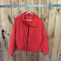 Red Puffer Jacket
