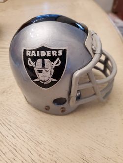 Prison Handcrafted Football Helmet Raiders