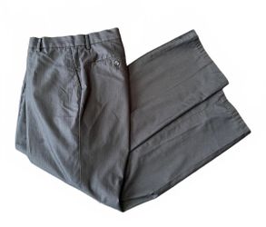 Dockers Signature Khaki D3 Men's Pants Size 38 x 32 Gray Preppy Casual Office