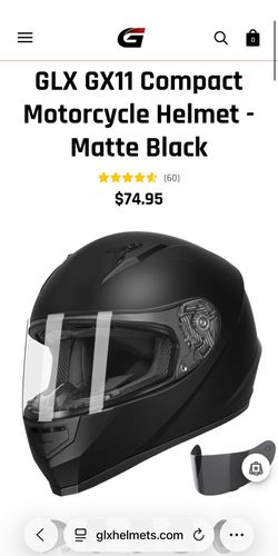 Glx motorcycle helmet