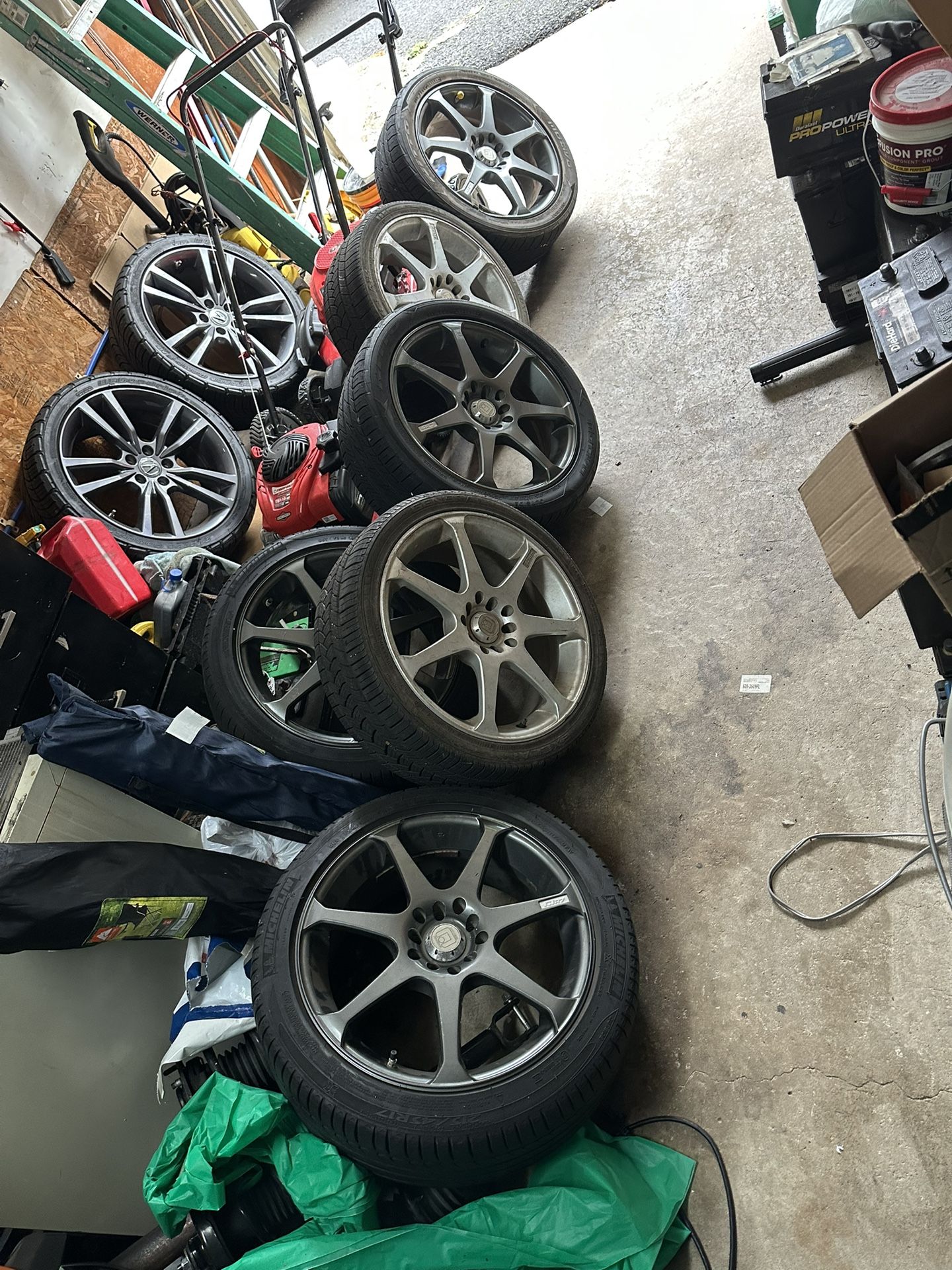 Motegi MR7 17 x 7 +35 5x114 and 5x100