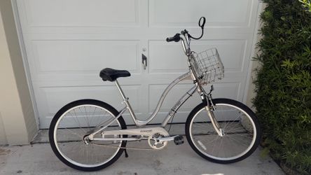 Electra Townie Stretch frame bike 3D 3 speed bicycle basket tuned up 26 inch