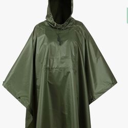 FWG Rain Poncho Waterproof Raincoat For Adult