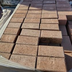 CEMENT BRICK PAVERS $320 EACH PALLET (~100 SQUARE FEET PER PALLET)