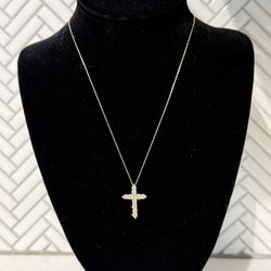 14k Cross Necklace 
