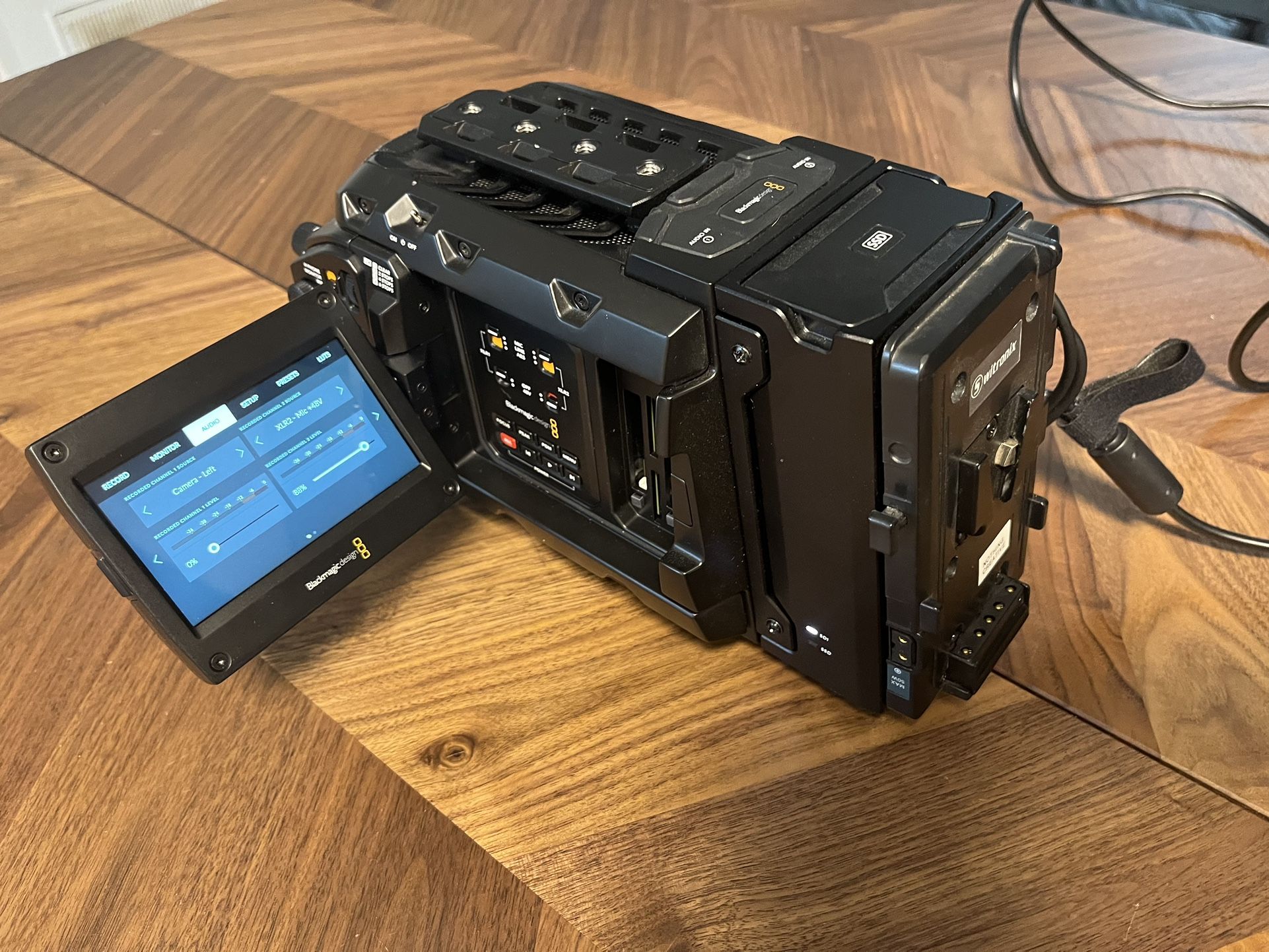 Blackmagic URSA Mini Pro 4.6k  +  3x Rokinon Cinema EF Lenses, and Everything You Need To Shoot Films