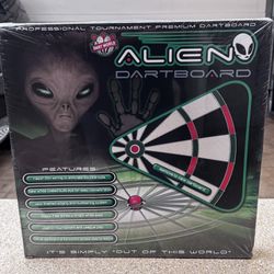 Brand New Alien Bristle Dartboard 83355