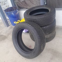 Brand new set of 20-in tires ready to go