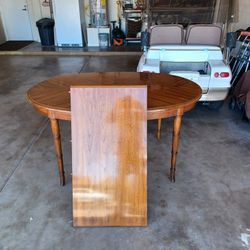 "Used" Wood Dining Room Table Only