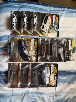 Hot wheels fast n furious premiums