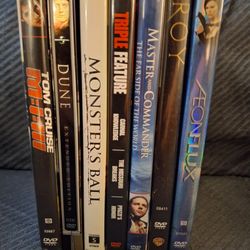 Lot Of 7 DVDs,  Drama, Etc. $34.95, OBO. 