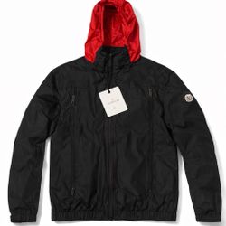 Moncler lightweight hooded jacket 