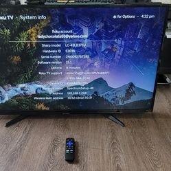 43" Sharp Roku TV 