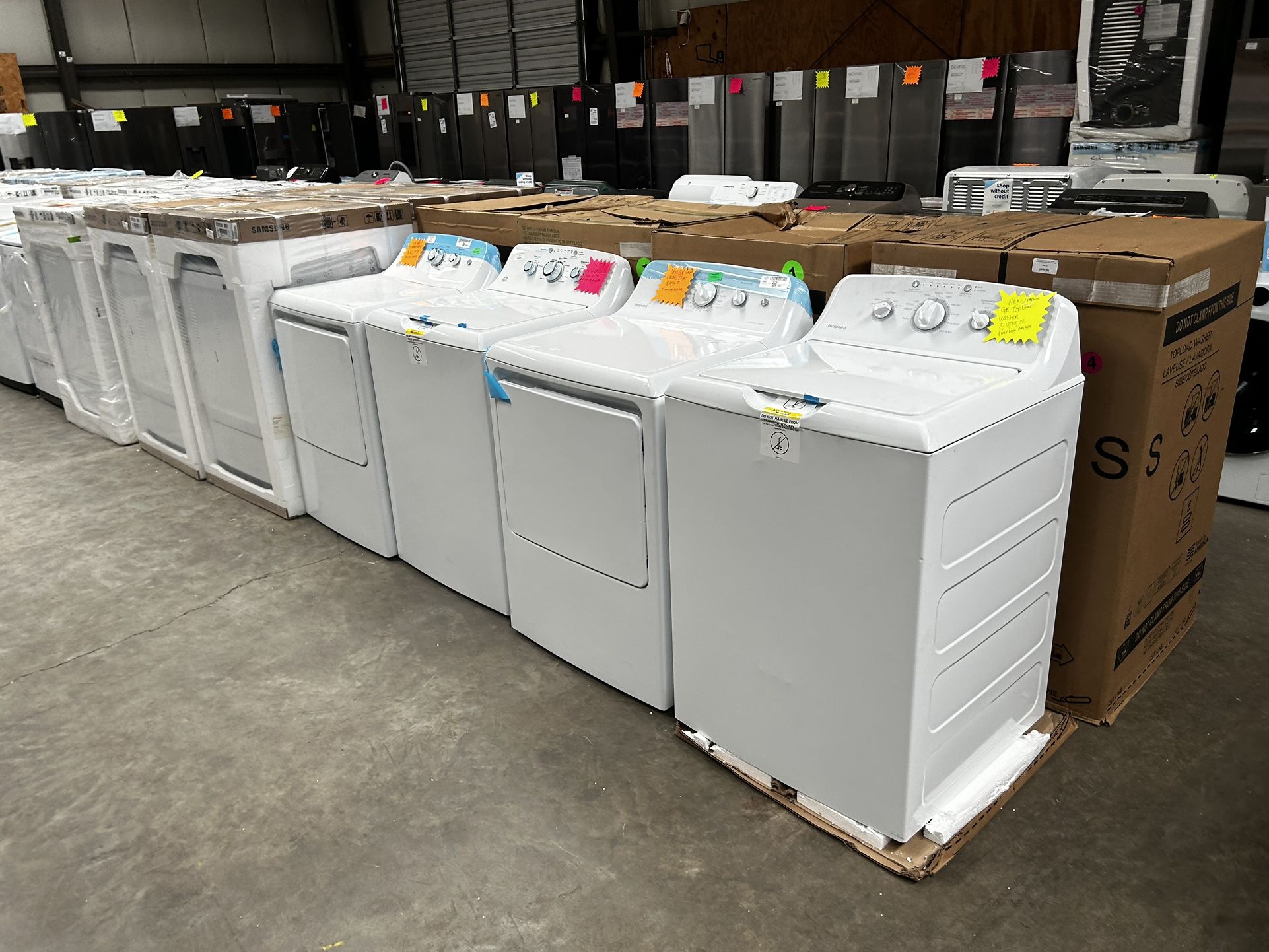 New Washer And Dryer Sets Available! Message For More Details