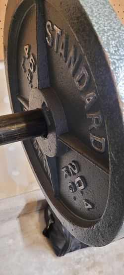 2-Olympic Standard 45 lbs Plates