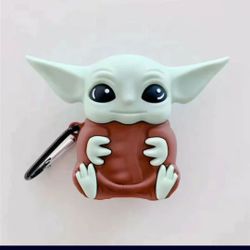 3D Silicone Characters for Air Pod Case 1&2 Generation Baby Yoda Star Wars