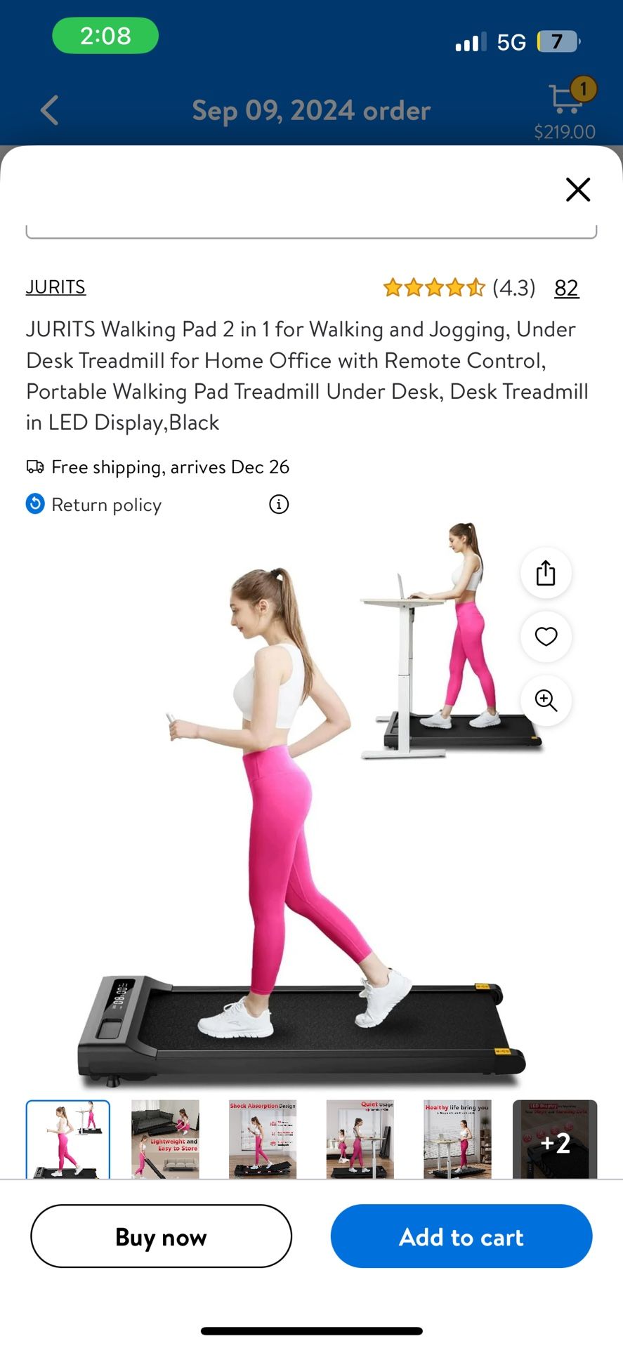 Walking Pad Treadmill