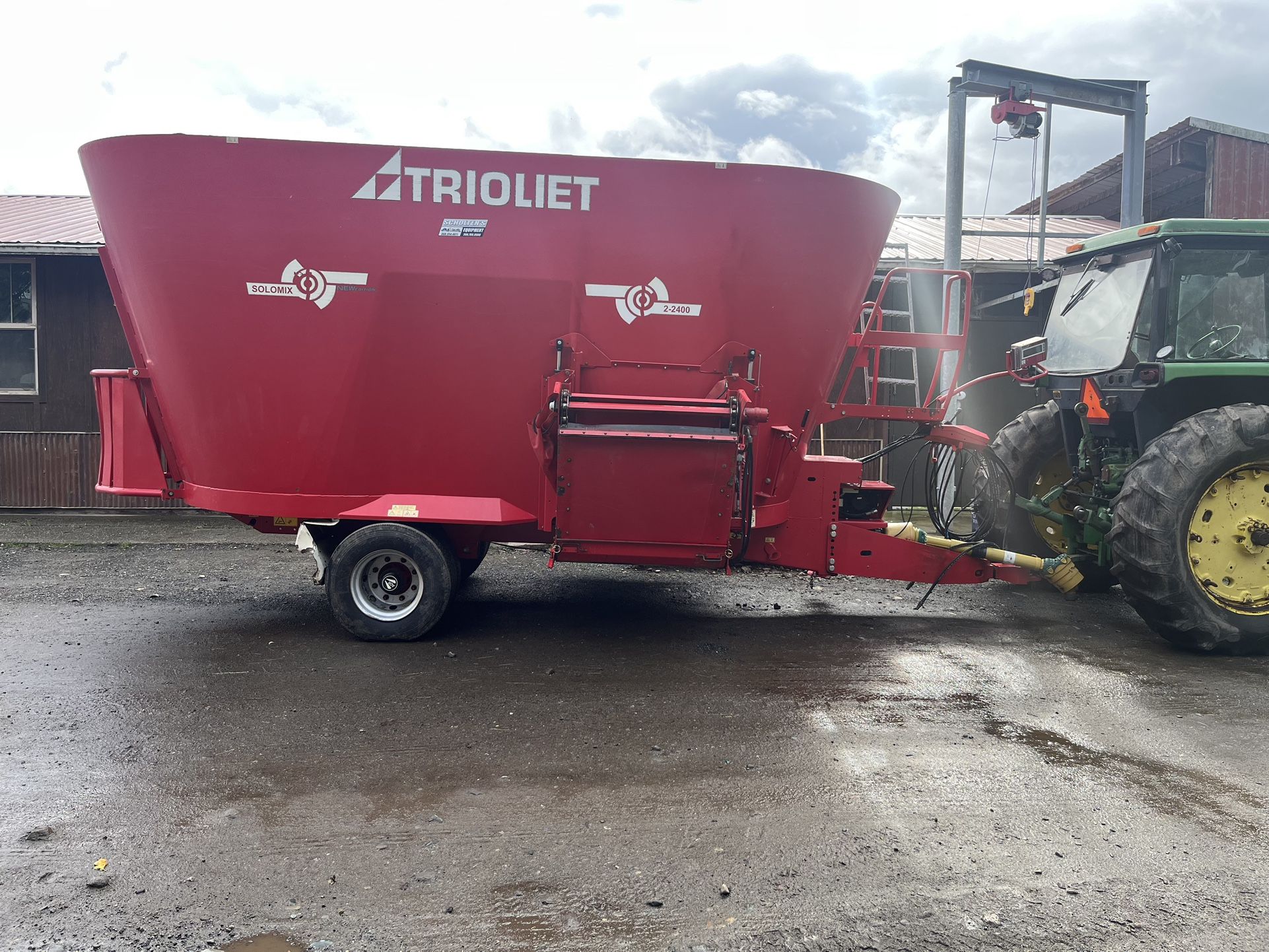 2021 TRIOLIET SOLOMIX 22400ZK Feed Mixer Wagon Cattle Farm for Sale in