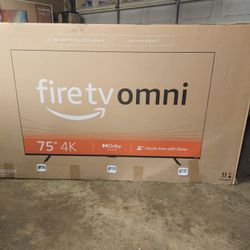 Tv Fire Omni 75", 4k, Led, Amazon, Alexa, Excellent 
