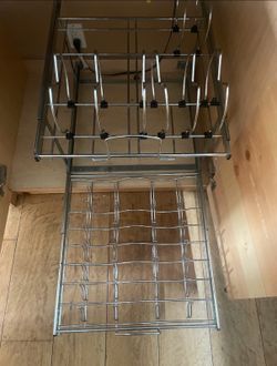 Rev-A-Shelf Pull-Out Pot & Pan Organizer – Heavy-Duty Chrome