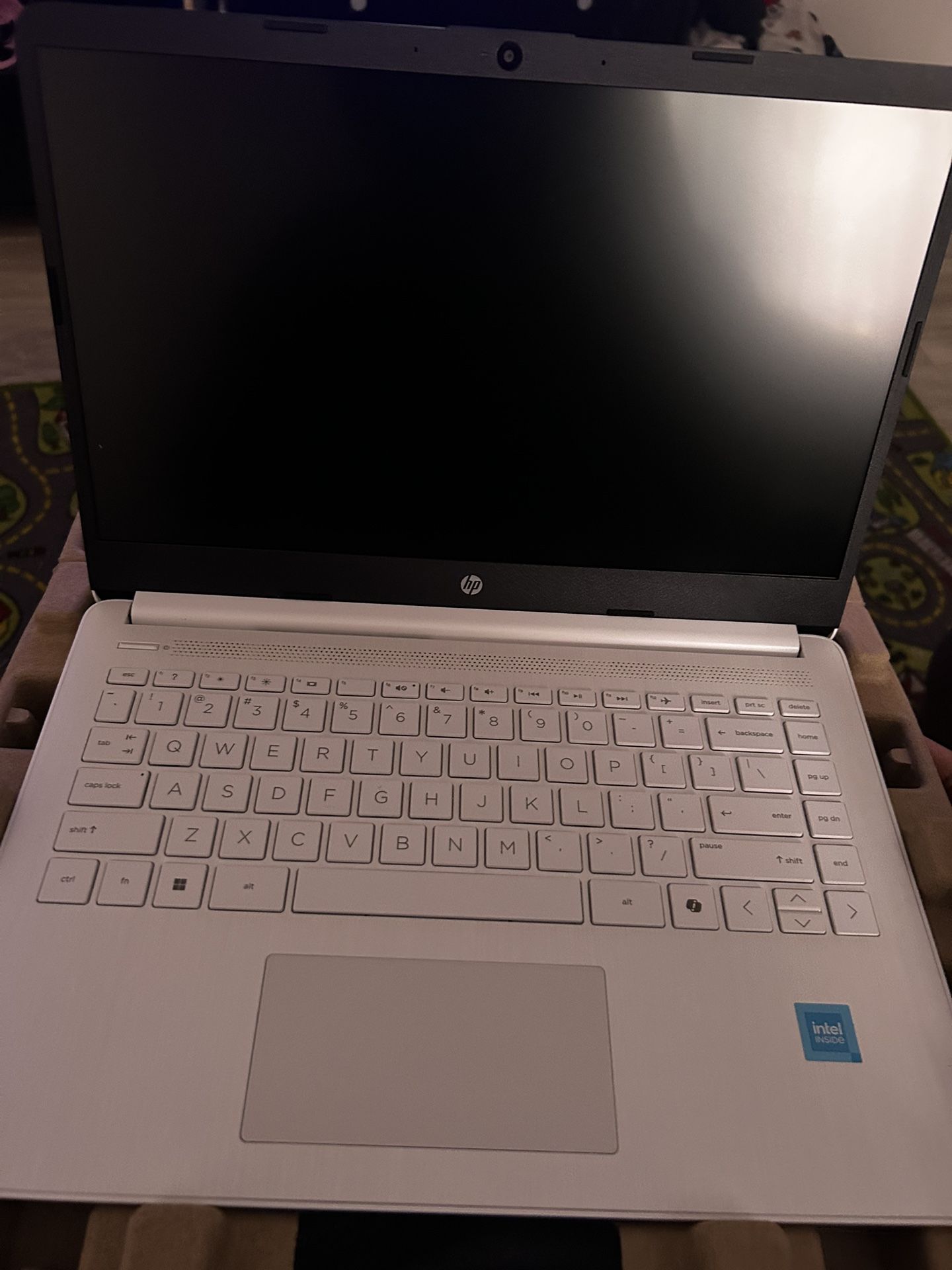 New HP Laptop Intel White
