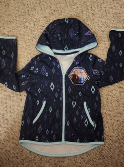 Disney Frozen 2 Kids Zip-Up Hoodie Jacket
