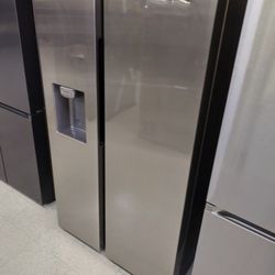 SAMSUNG 28 CB FT SIDE X SIDE REFRIGERATOR OPEN BOX ITEM