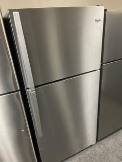 Whirlpool Top Mount Stainless Refrigerator
