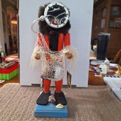 COLLECTIBLE ZUBER Scuba Diver Wooden Nutcracker Figurine