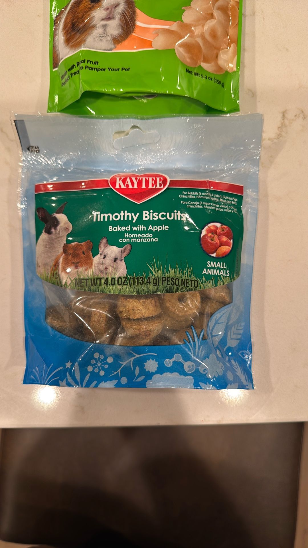 Guinea Pig Snacks / New Never Opened 