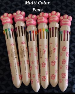 Multi Color Ink Pens

